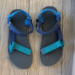 Teva Men's Blue and Teal Sandals